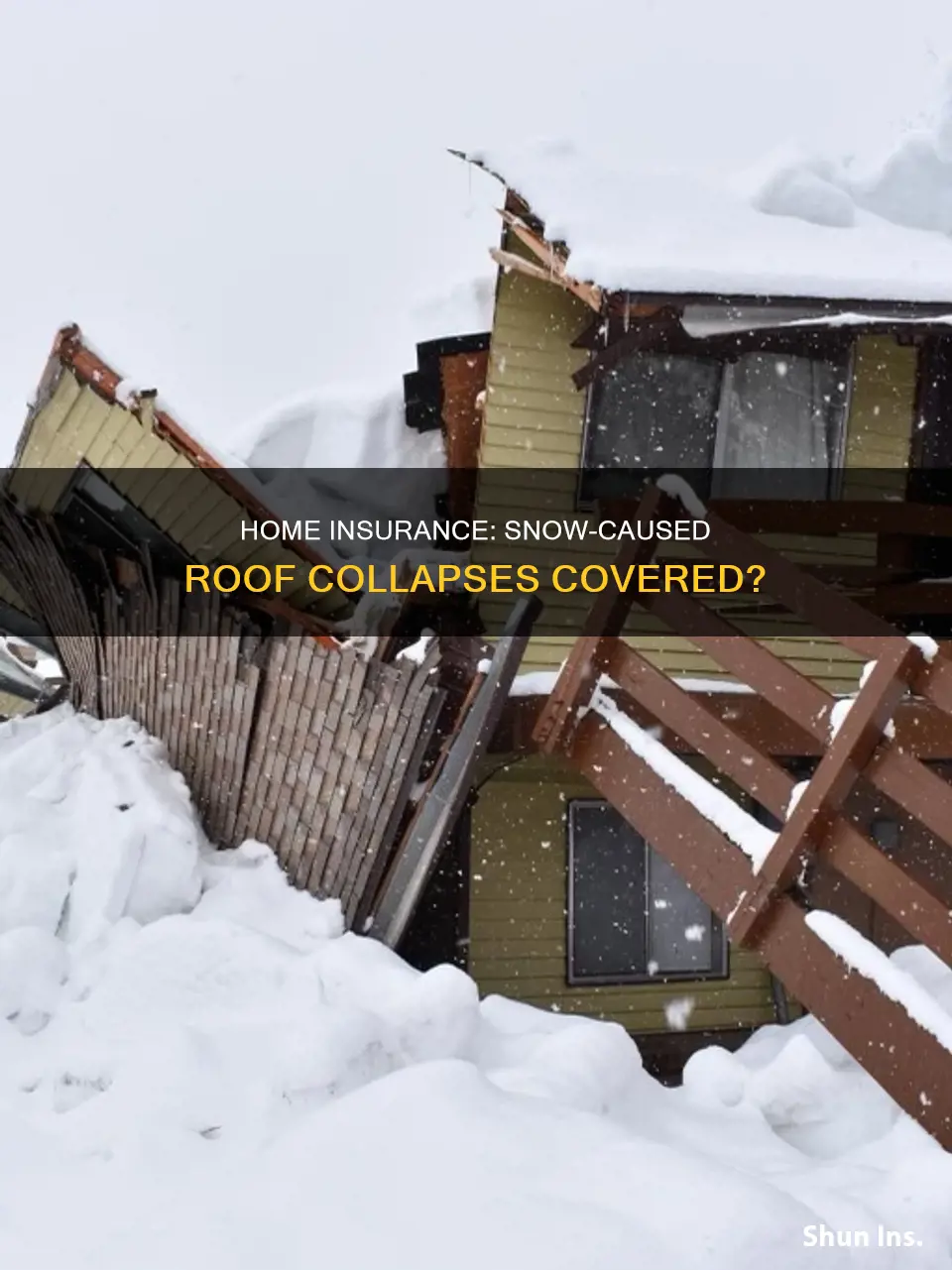 does homeowners insurance cover roof colapses from snow