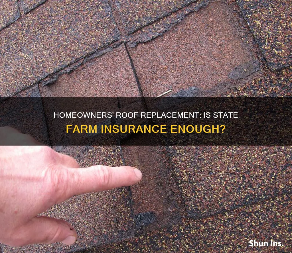 does homeowners insurance cover roof replacement state farm