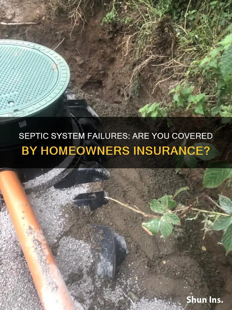 does homeowners insurance cover septic system failures