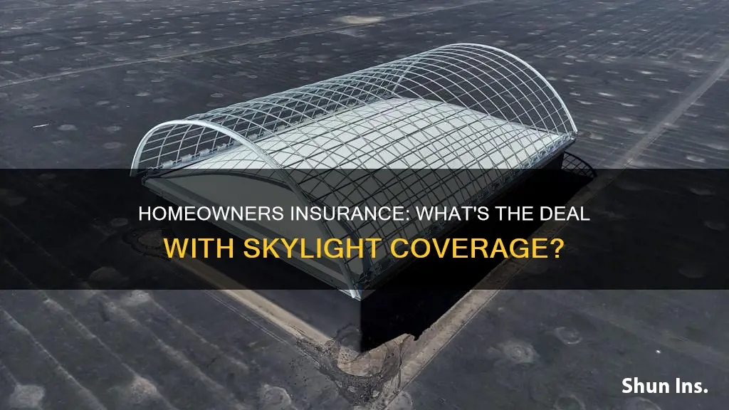 does homeowners insurance cover skylight