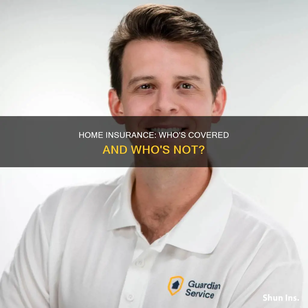 does homeowners insurance cover someone not on the deed