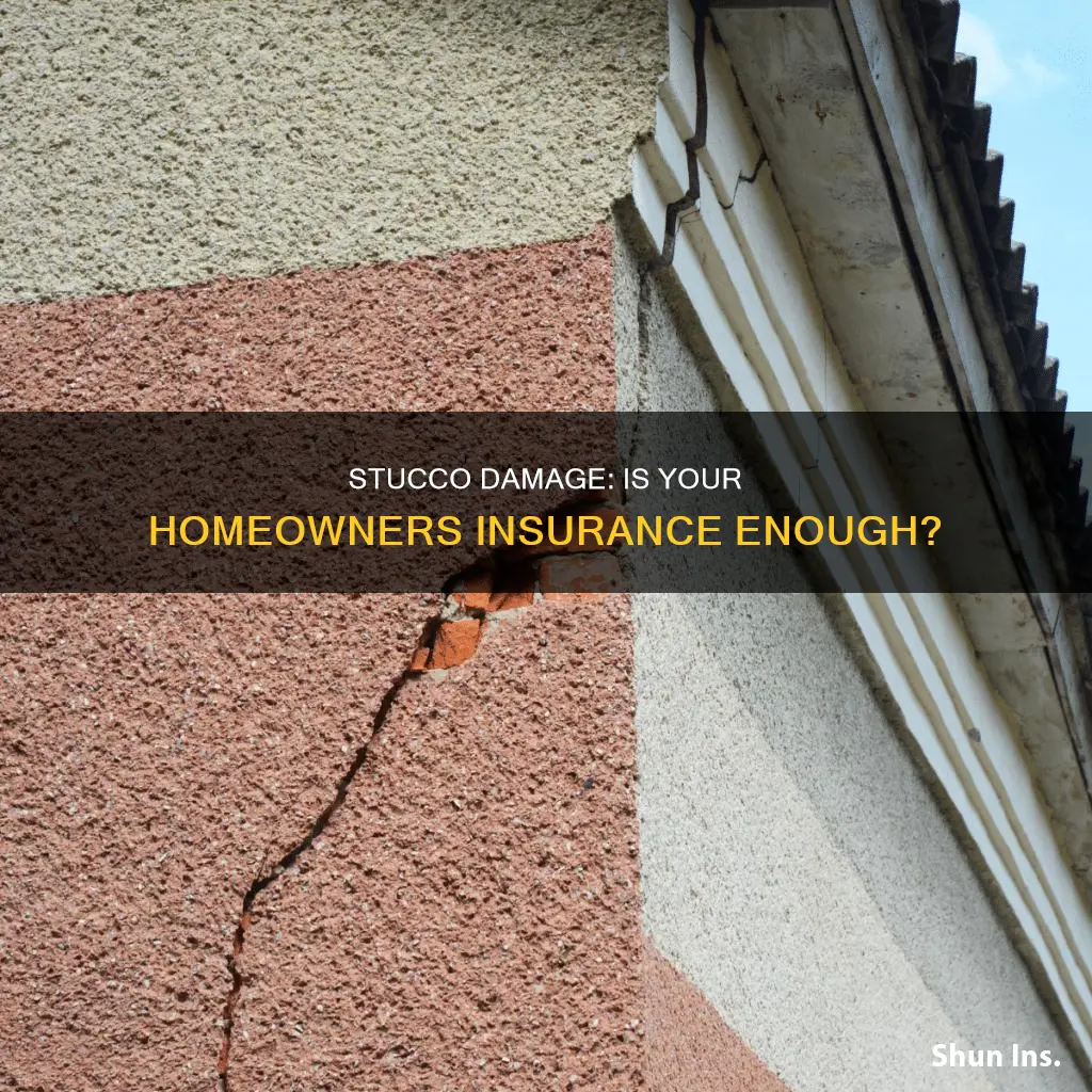 does homeowners insurance cover stucco damage