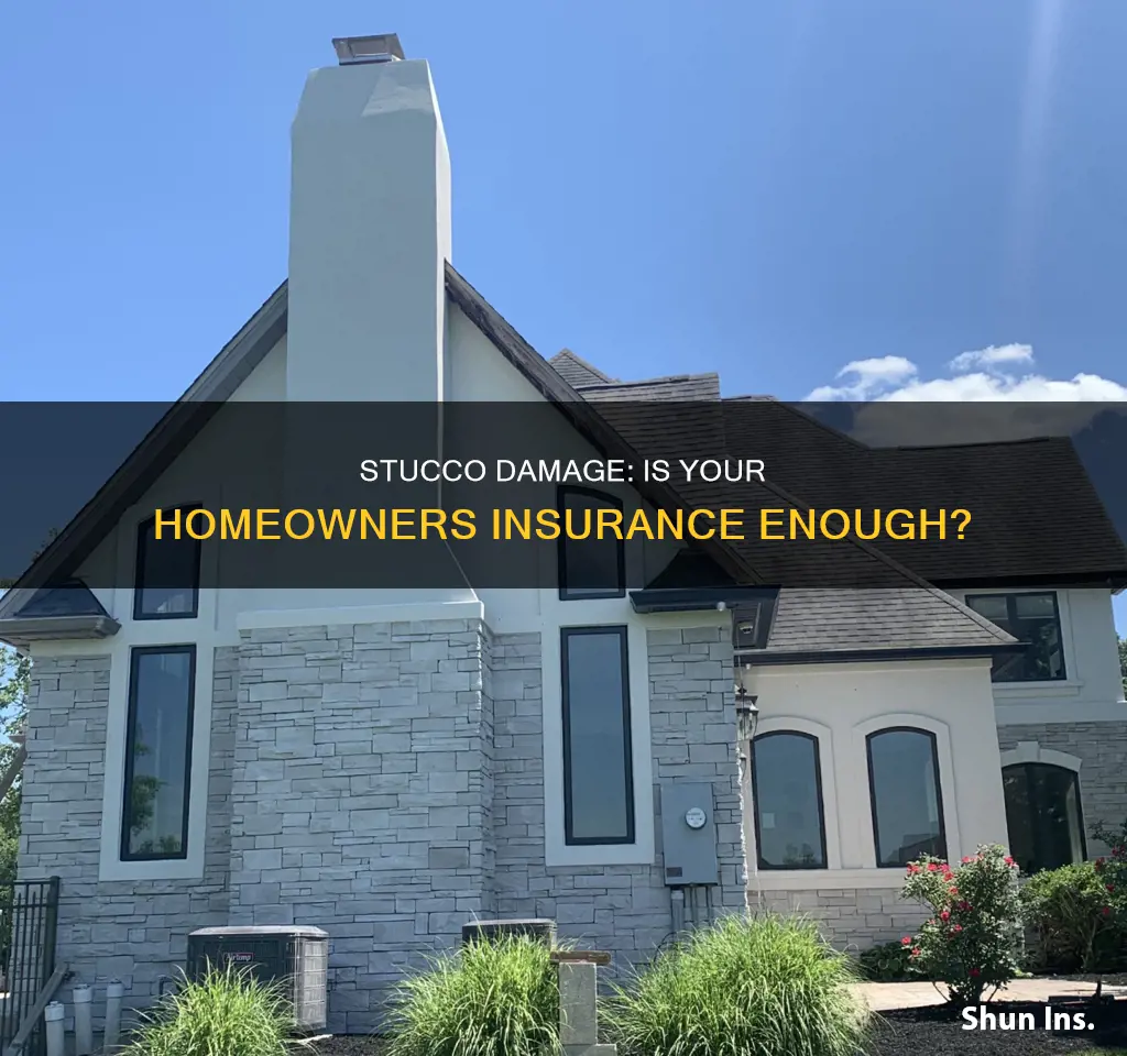 does homeowners insurance cover stucco