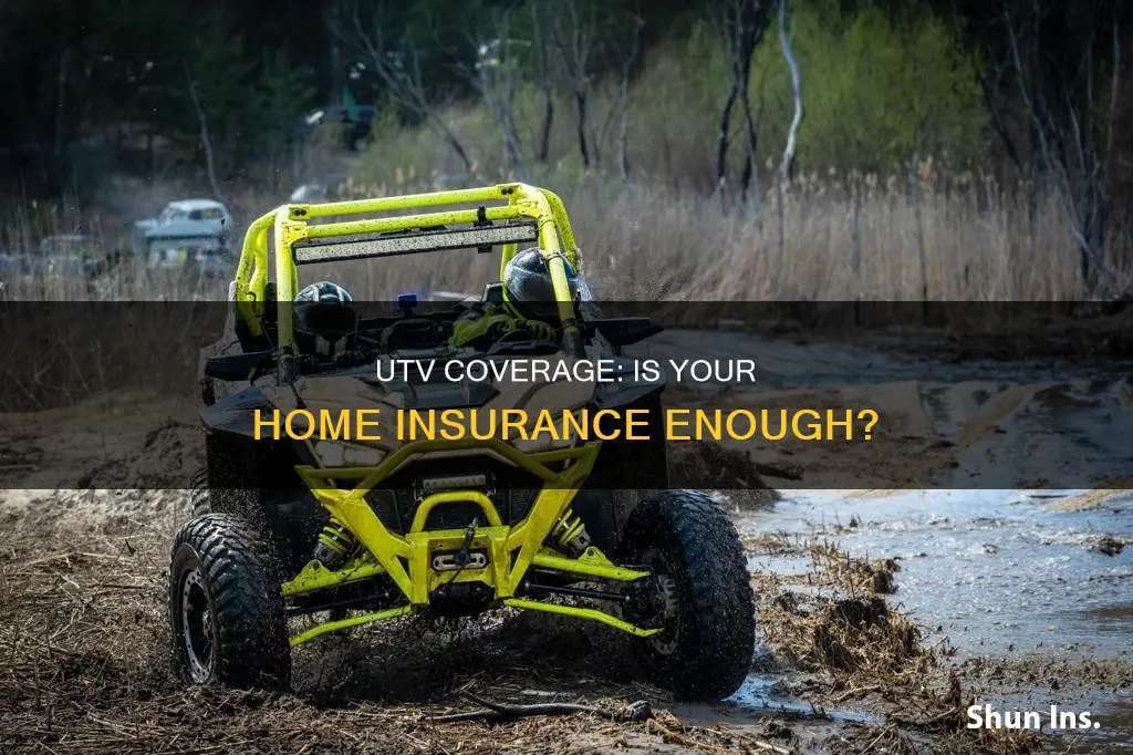 does homeowners insurance cover utv