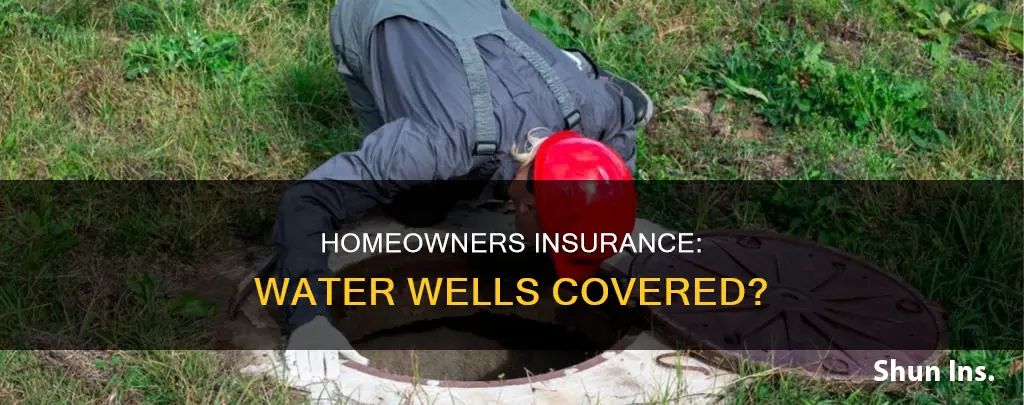 does homeowners insurance cover water wells