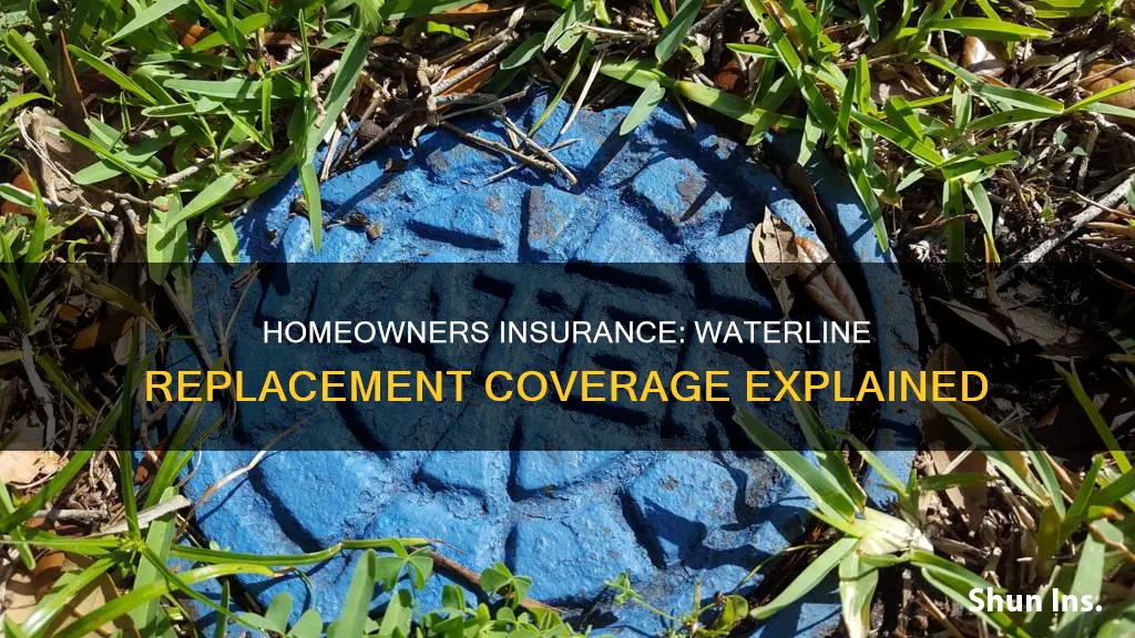 does homeowners insurance cover waterline replacement