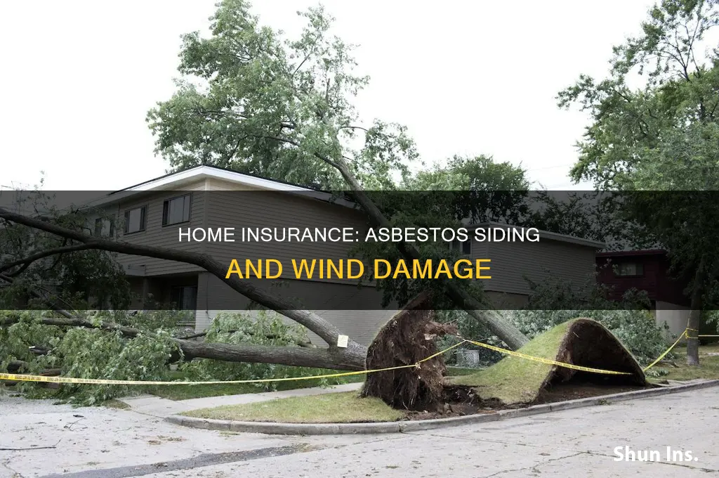 does homeowners insurance cover wind damage to asbestos siding