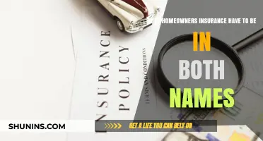 Home Insurance: Whose Name Goes on the Policy?