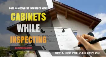 Home Insurance: Moving Cabinets for Inspection?