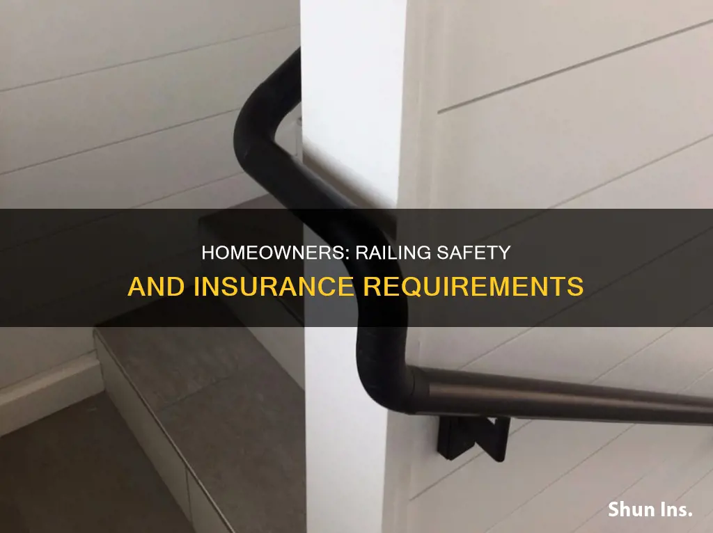 does homeowners insurance require railing