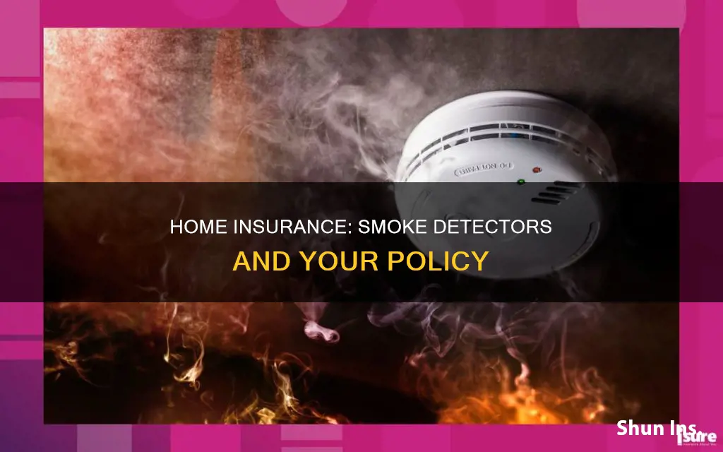 does homeowners insurance require smoke detectors