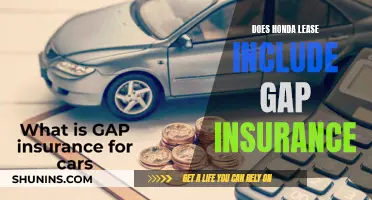 Honda Lease: Gap Insurance Included?