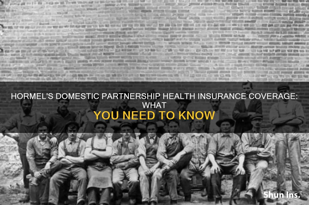 does hormel cover domestic partnership health insurance
