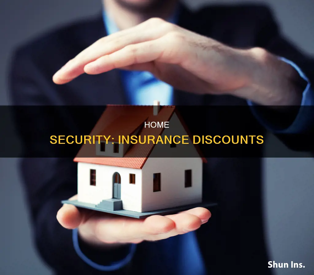 does house alarm lower insurance