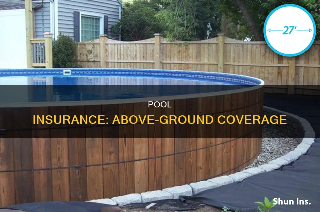 does house insurance increase for an abive ground pool