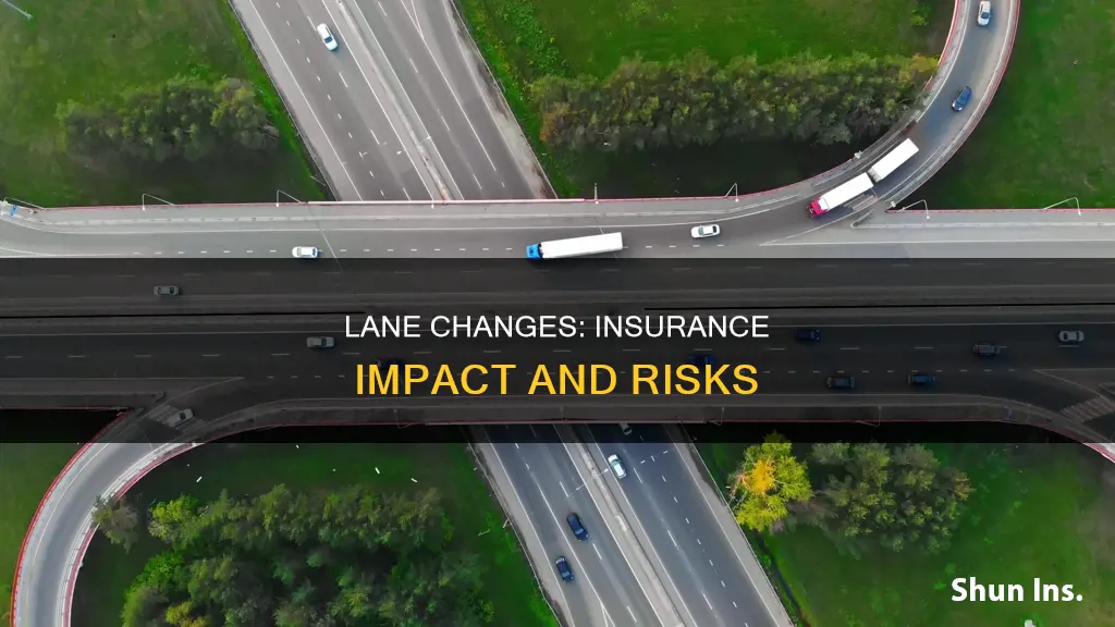 does improper lane change affect insurance
