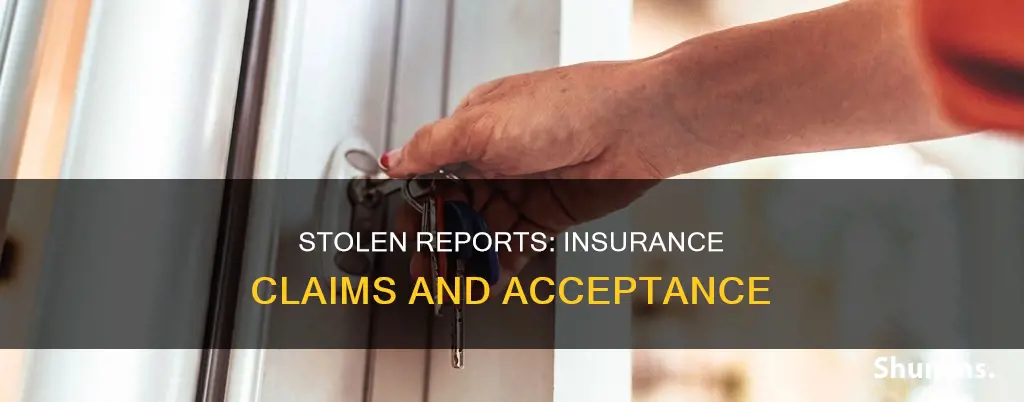 does insurance acc et stolen reports
