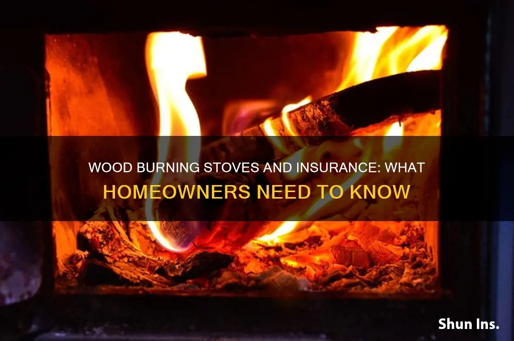 does insurance allow wood burning stove