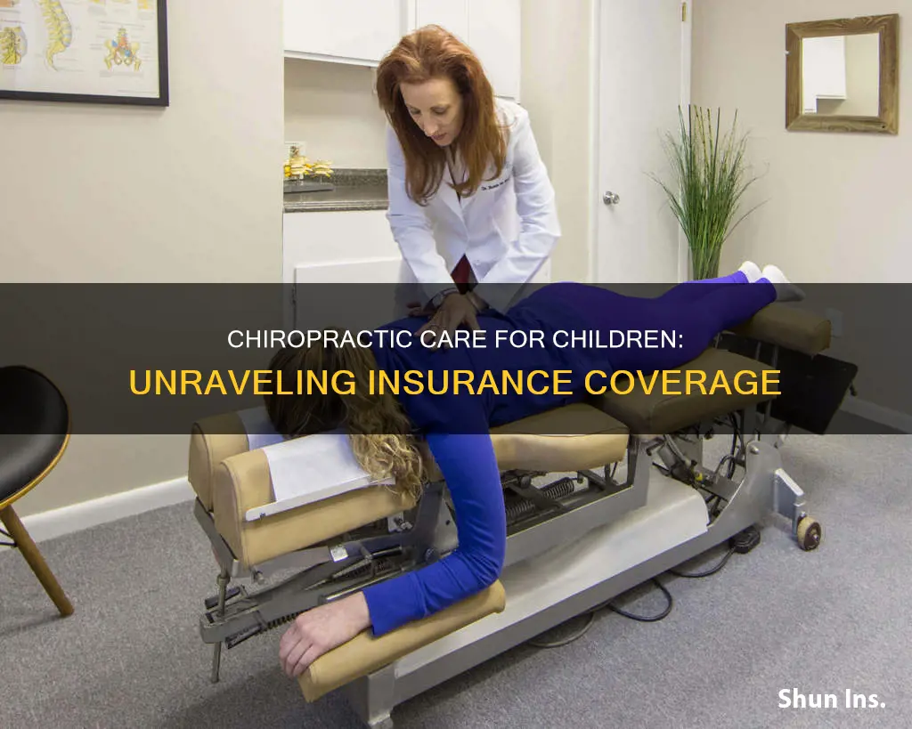 does insurance civer chiropractic adjustment for kids