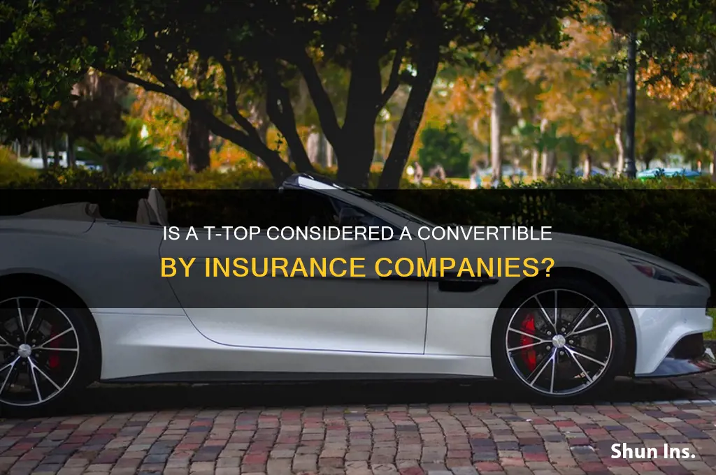 does insurance classify t top as convertible