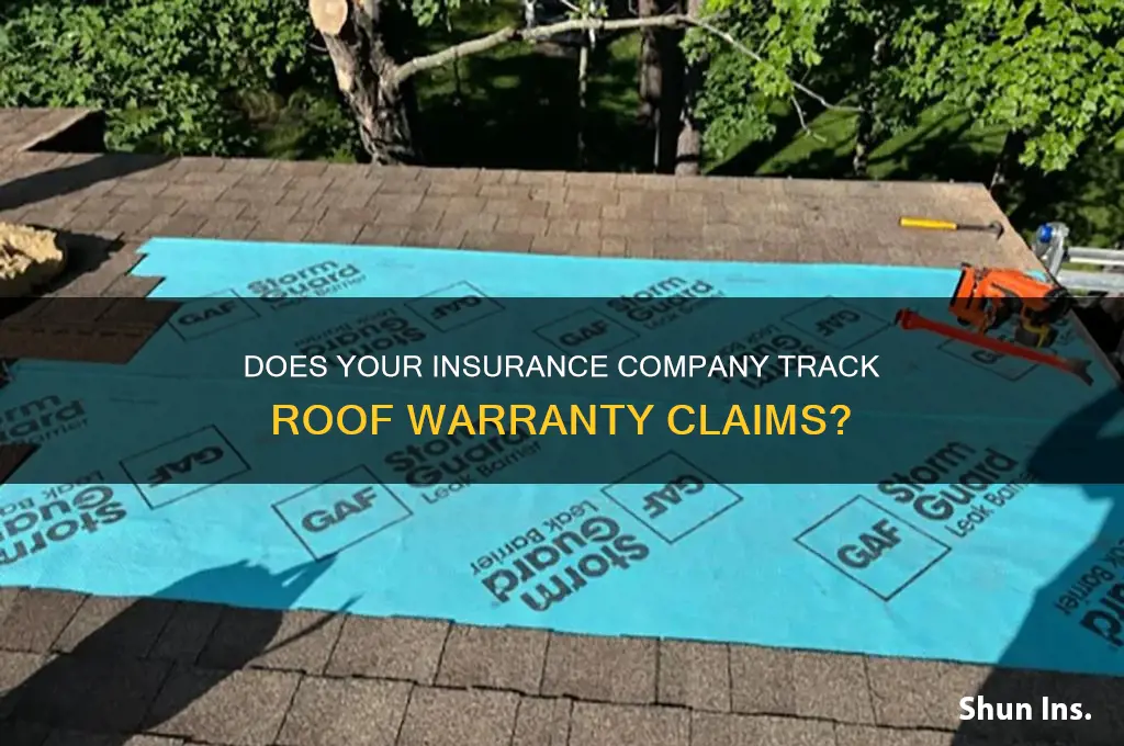 does insurance co follow up on roof warranty