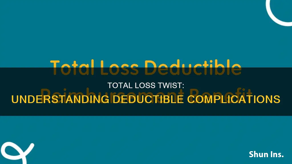 does insurance company subtract deductible from totalled auto amount