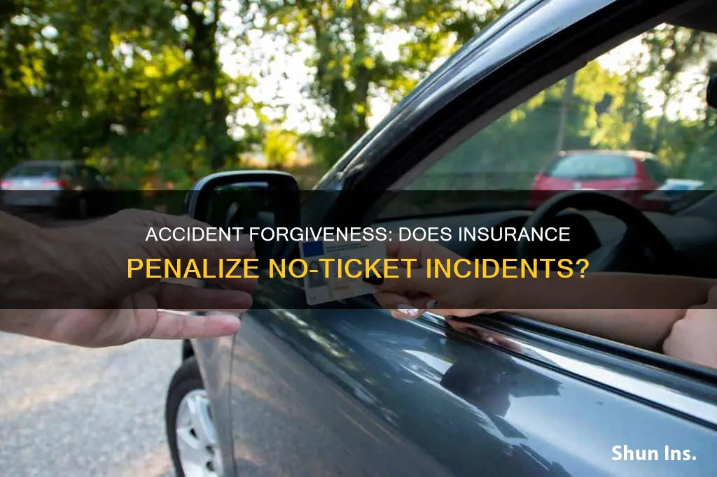 does insurance count accidents no ticket