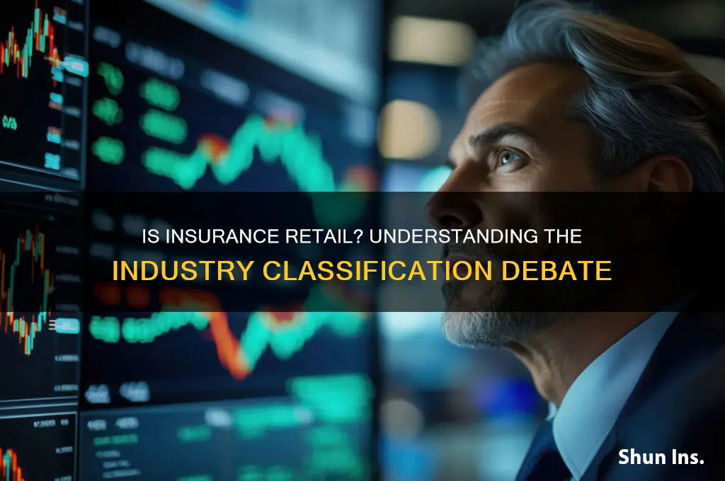 does insurance count as retail