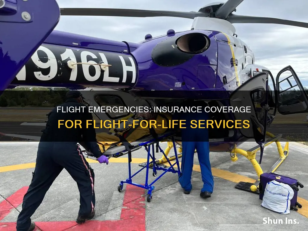 does insurance cover flight for life