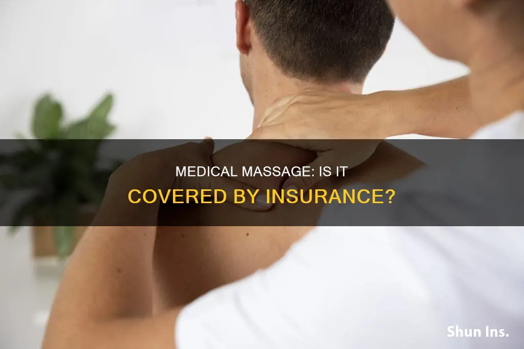does insurance cover medical massage