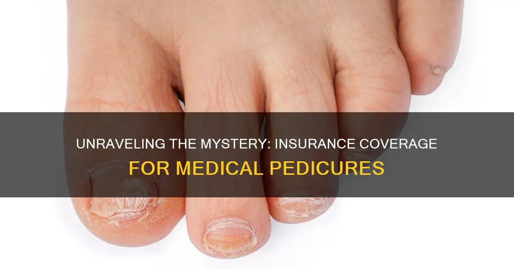 does insurance cover medical pedicures