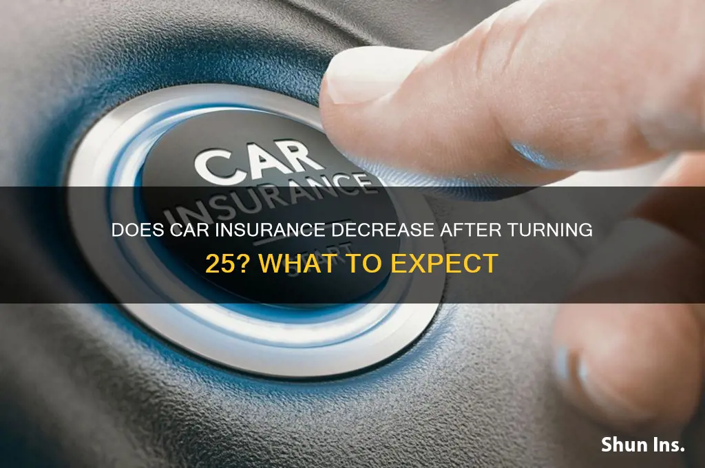 does insurance drop after 25