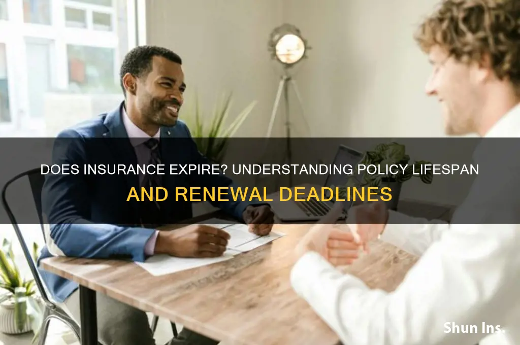 does insurance expire