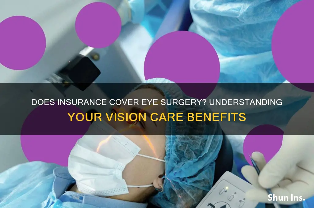 does insurance eye surgery