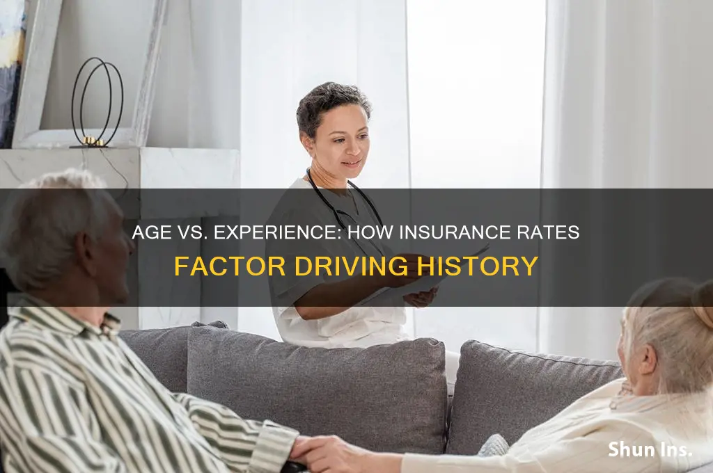 does insurance factor age or years driving