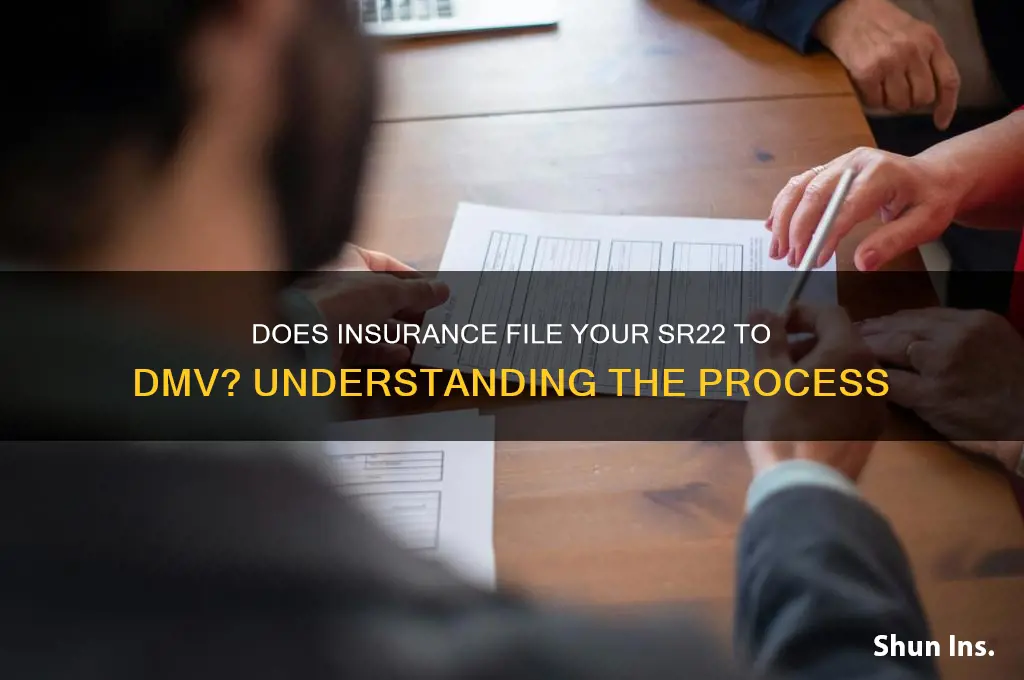 does insurance file your sr22 to dmv