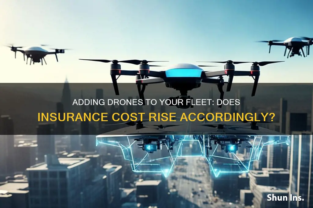 does insurance fordrones increase as drones are added