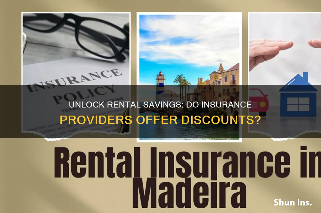does insurance give a discount for rentals
