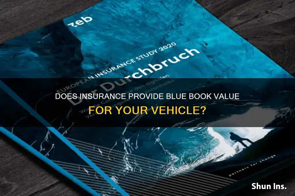 does insurance give you blue book