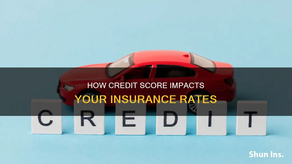does insurance go by credit score