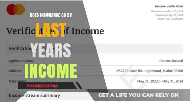 Income-Based Insurance: Last Year's Tax Return Matters