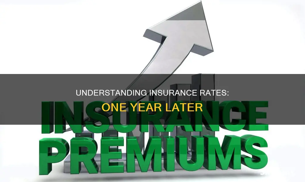 does insurance go down after 1 year