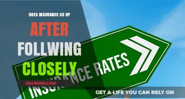 Car Insurance Rates: Following Closely Can Cost You