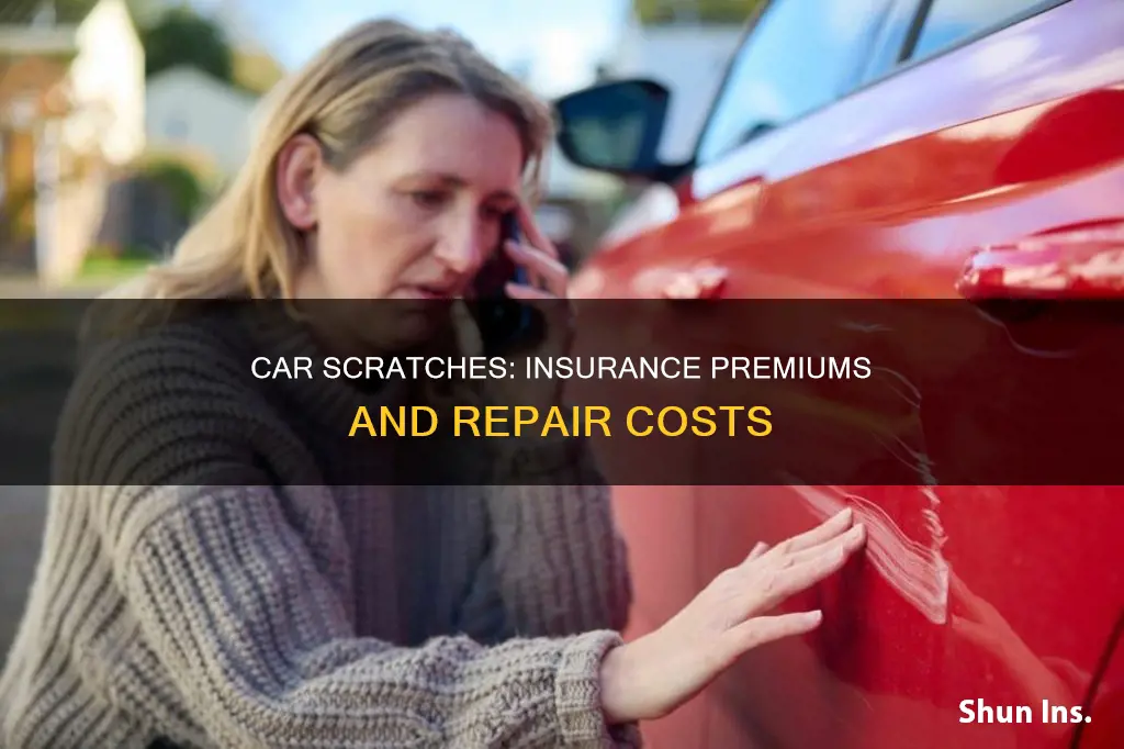 does insurance go up for a paint scratch