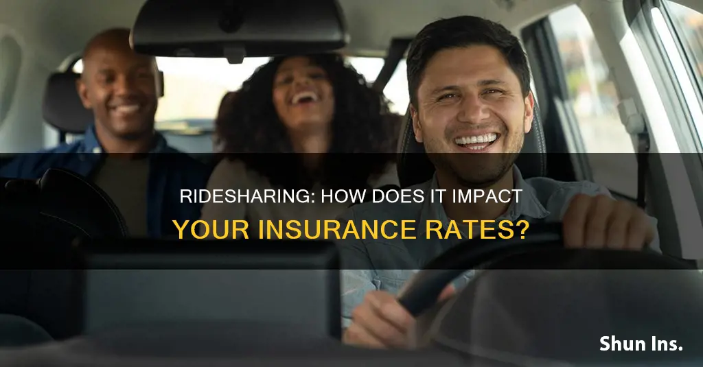 does insurance go up if you rideshare insurance