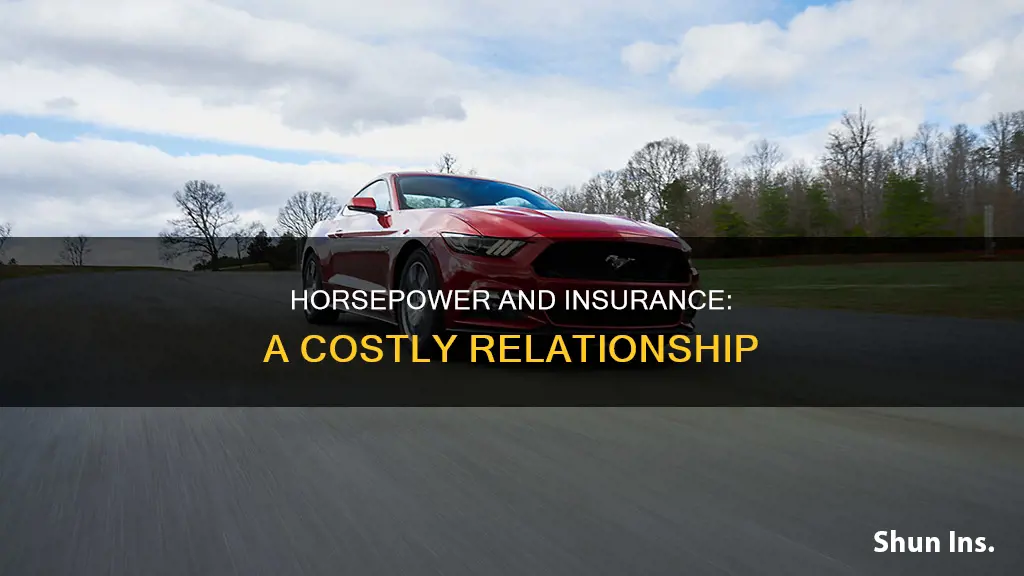 does insurance go up with horsepower