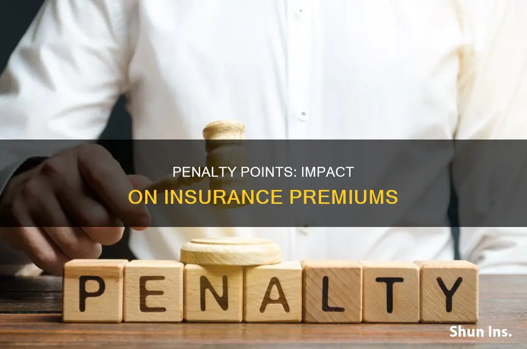 does insurance go up with penalty points