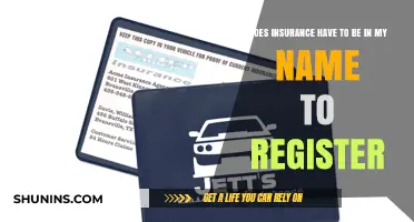Can You Register a Vehicle with Insurance Not in Your Name?