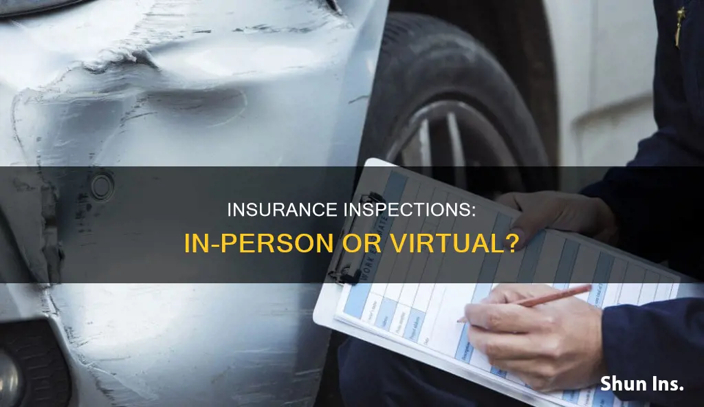 does insurance have to see vehicle