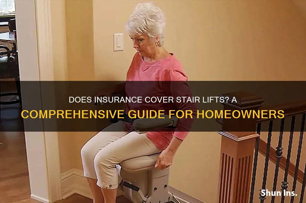 does insurance help wih stair lifts